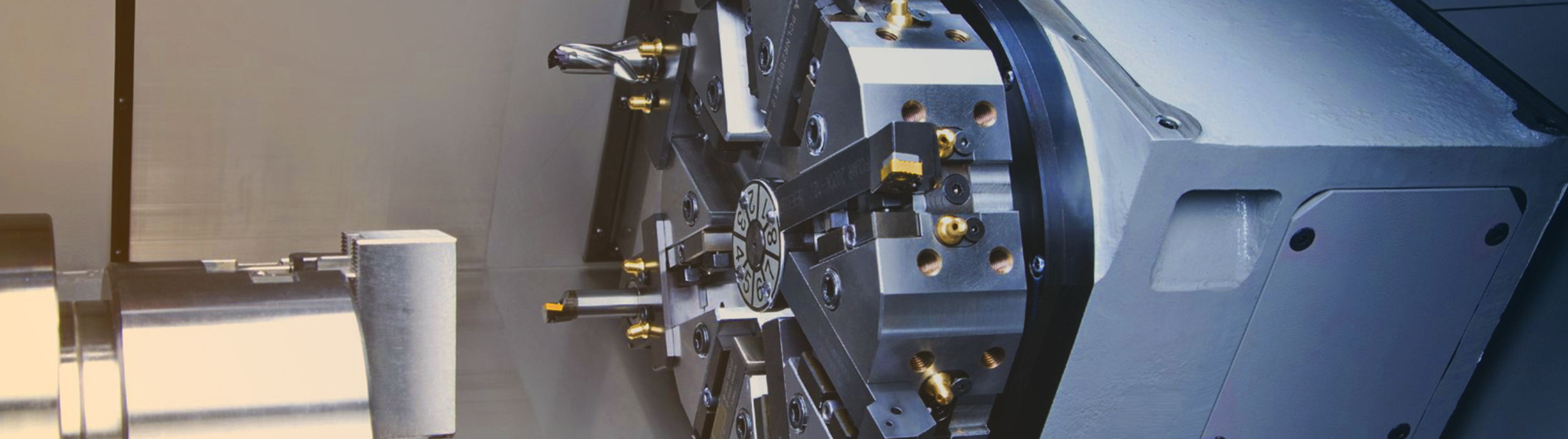 Advanced mill-turn большой заглавный баннер с